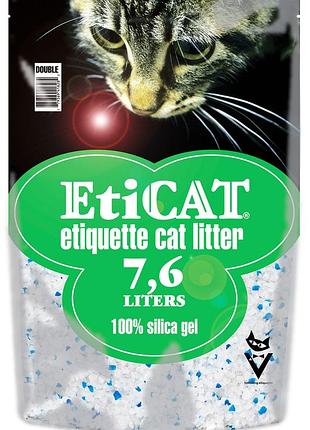 Наповнювач для котячого туалету силікагелевий eticat 7.6l