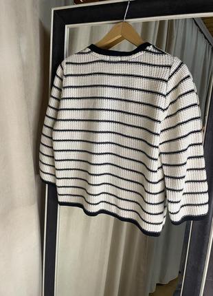 Кардиган /кофта /блуза / свитер с укороченным рукавом 3/4 размер m-l8 фото