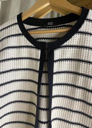 Кардиган /кофта /блуза / свитер с укороченным рукавом 3/4 размер m-l2 фото