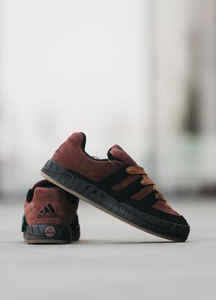Мужские кроссовки коричневые adidas Ruokalappu adimatic