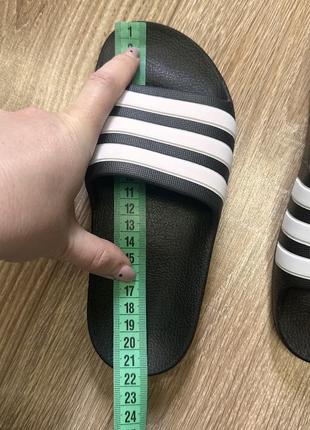 Шлепки,сандали, adidas на мальчика черные в размере 326 фото