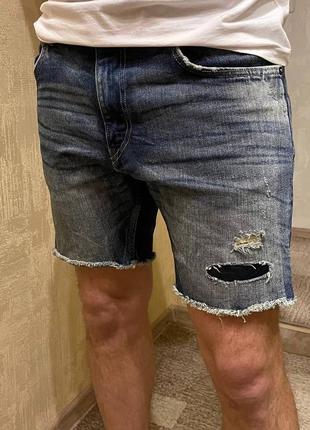 😎⌚️джинсовые шорты для мужчин denim 👖🔥4 фото