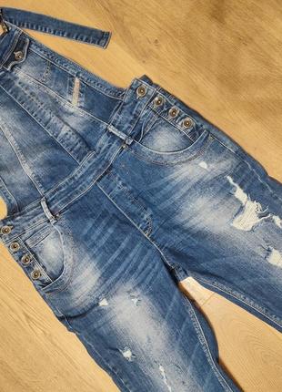 Джинсовий комбінезон whitney jeans s-m4 фото