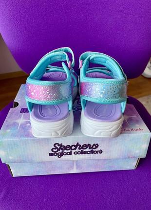 Светящиеся босоножки сандали skechers adidas7 фото