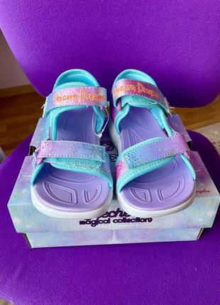 Светящиеся босоножки сандали skechers adidas8 фото