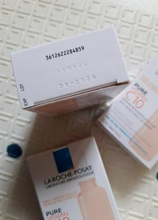 La roche-posay pure vitamin c10 сироватка-антиоксидант проти зморщок