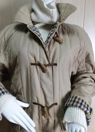 Стеганая куртка дафлкот винтаж aquascutum3 фото