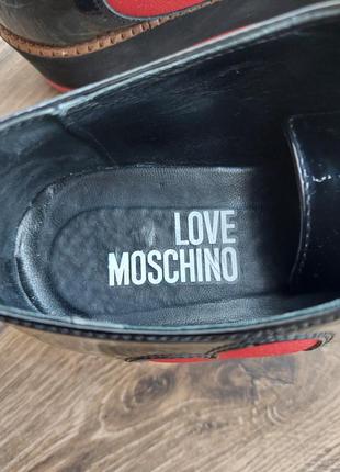 Туфли love moschino оригинал5 фото