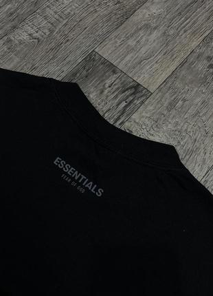 Футболка fear of god essentials люкс оверсайз база2 фото