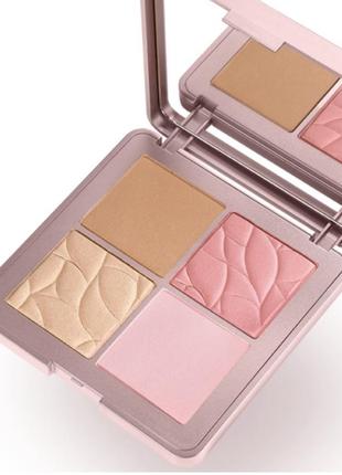 Палітра для обличчя kiko milano days in bloom soft touch face palette5 фото