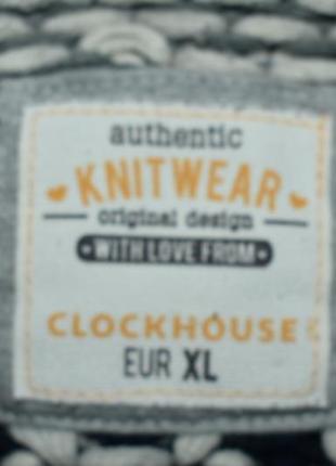 В'язана кофта з капюшоном clockhouse c&a 6