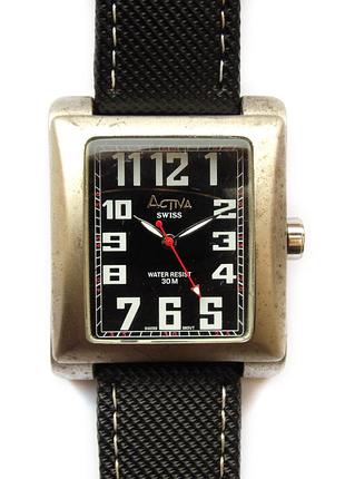 Activa swiss великі чоловічі годинники зі швейцарським механізмом