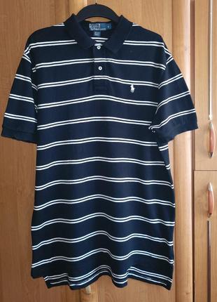 Мужское коттоновое поло от polo ralph lauren p l,xl