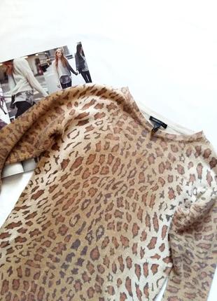 Леопардовый свитер mango3 фото