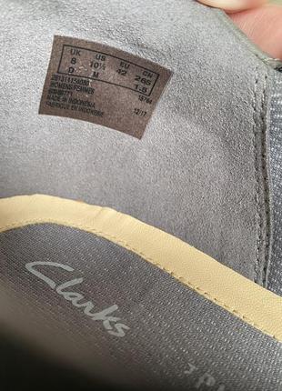 Кроссовки кожаные clarks Англия8 фото