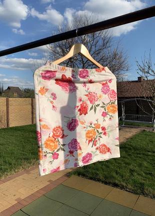 Новая женская короткая юбка с цветочным принтом от prettylittlething3 фото