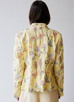 Невероятно красивый жакет пиджак лен3 фото