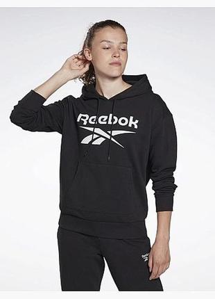 Худи reebok identity logo black3 фото