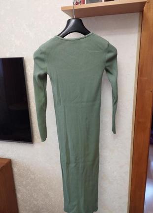 Платье рубчик zara 4