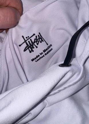 Подростковое трендовое худи в стиле stussy стусси для парней и девушек цвет белый и черный 💣💣💣🔥🔥🔥7 фото