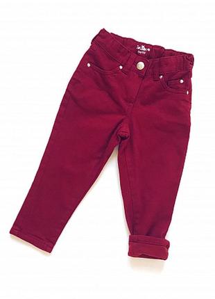 Термо джинсы на девочек 4-6 лет1 фото