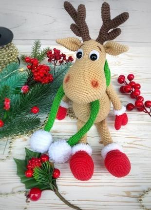 Новогодние игрушки, лось