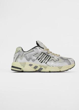 Adidas x bad bunny response beige silver 3
