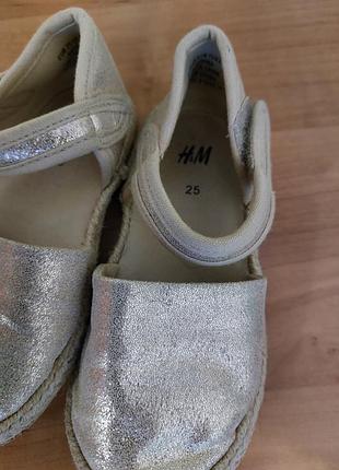 Босоножки на девочку h&amp;m 2