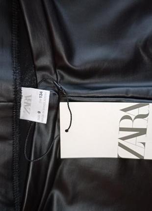 Кожаные лосины zara2 фото