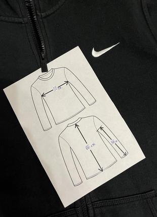 Зип худи, толстовка nike club fz swoosh (оригинал)3 фото