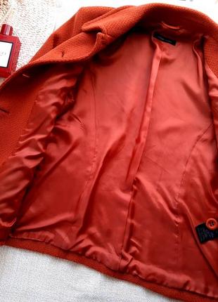 Терракотовый теплый пиджак s.oliver5 фото