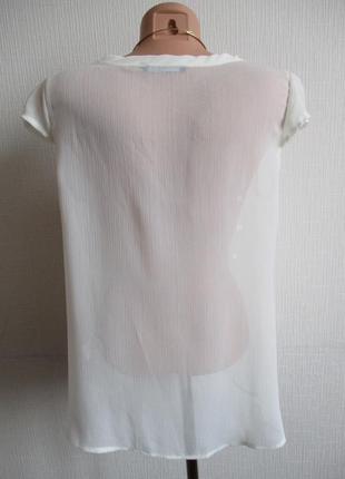 Шифоновая блуза с гипюром atmosphere4 фото