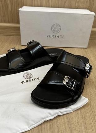 Тапки шлепанцы мужские versace2 фото