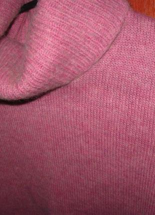 Свитер кашемир ярко-розовый3 фото