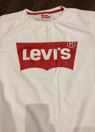 Футболка levis унисекс2 фото