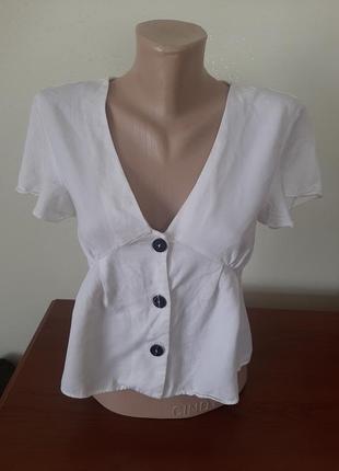 Блуза укорочена zara1 фото