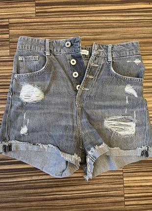 Шорти джинсові zara