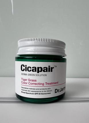 Корректирующий крем для лица dr.jart+ cicapair tiger grass color correcting1 фото