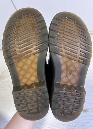 Стильные кожаные туфли мери джейн для девочки dr. martens8 фото