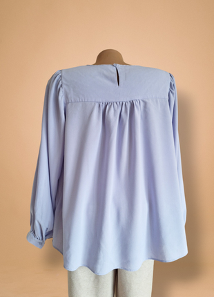 Блуза uniqlo блузка минималистичная тихая роскошь quiet luxury рубашка для беременных5 фото