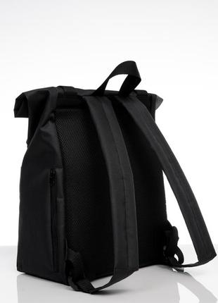 Рюкзак ролл sambag rolltop milton черный тканый6 фото