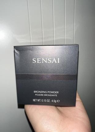 Sensai bronzing powder пудра з ефектом засмаги4 фото