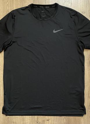 Nike pro dry-fit black cz1181-011 розмір м термо футболка2 фото