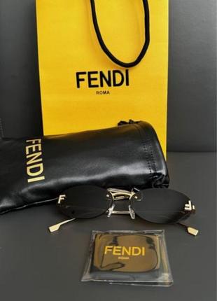 Очки fendi first crystal1 фото