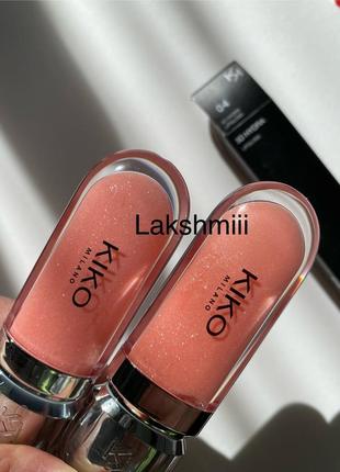 Блиск для губ kiko milano 3d hydra lipgloss 041 фото