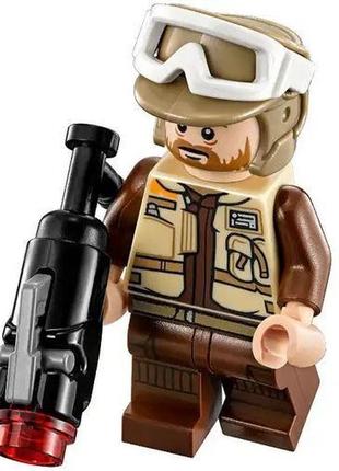 Человечки звездные войны конструктор лего - минифигурка солдат повстанцев