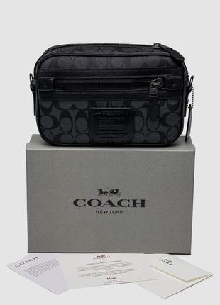 Сумка ⏺coach academy crossbody signature canvas blue
⏺арт 77089