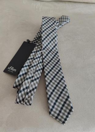 Шовкова краватка у клітинку s.oliver