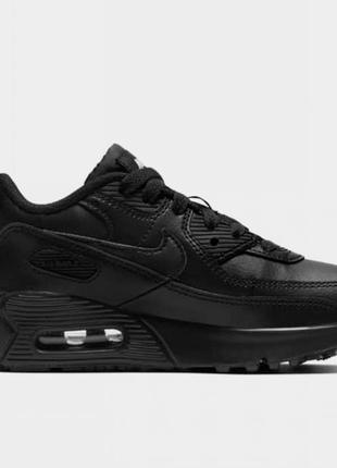 Кроссовки детские черные nike air max 90 размер 29,5