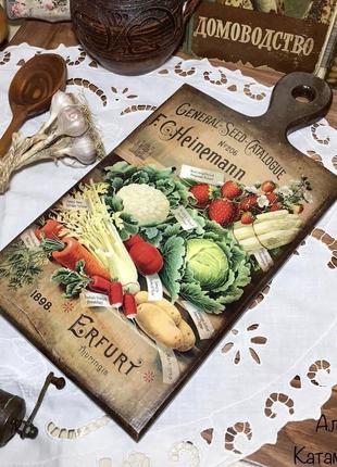 Кухонная доска «старая поварённая книга»2 фото